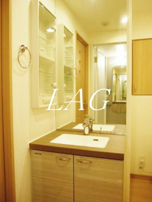 【洗面所】 | ルーブル泉岳寺前 | 洗面台です。