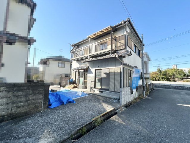 高知市鴨部２丁目　中古戸建の前面道路含む現地写真