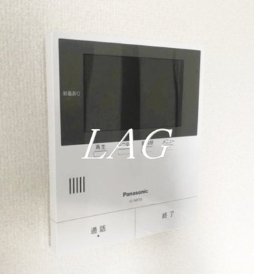 【セキュリティ】 | ルチア東風 | モニター付きインターフォンです。（同仕様です。）