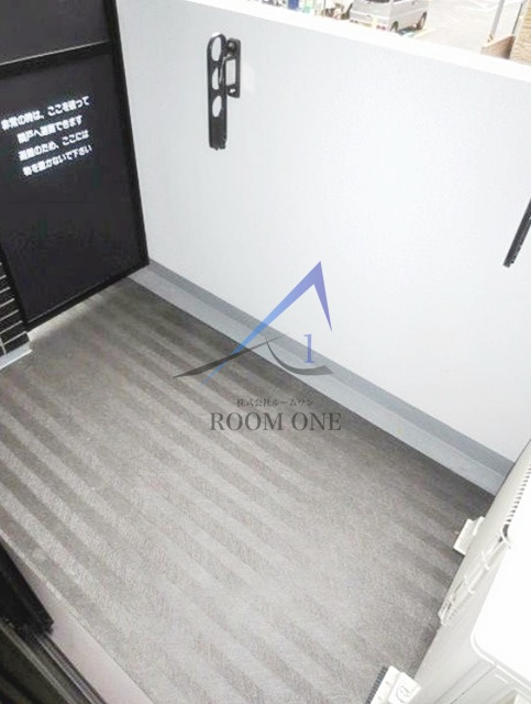 スパシエ川崎エセンザのバルコニー|バルコニーです。