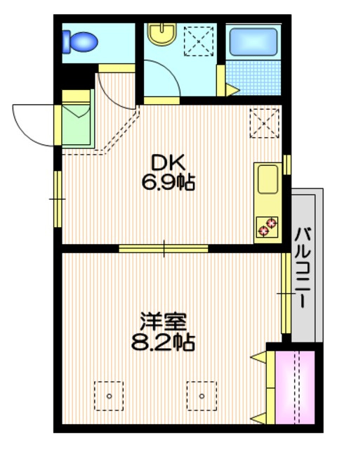 柿の木坂レジデンスの間取り|★間取図★