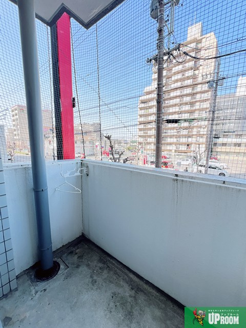 キャッスル片岡のバルコニー