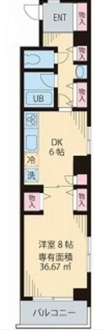クレスト目白の間取り|間取りです。