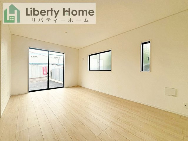 古河市諸川第9　新築戸建　1号棟の居間・リビング