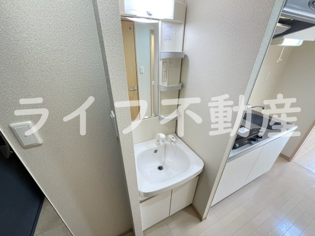 CITY SPIRE布施の独立洗面台|独立洗面化粧台が付いています