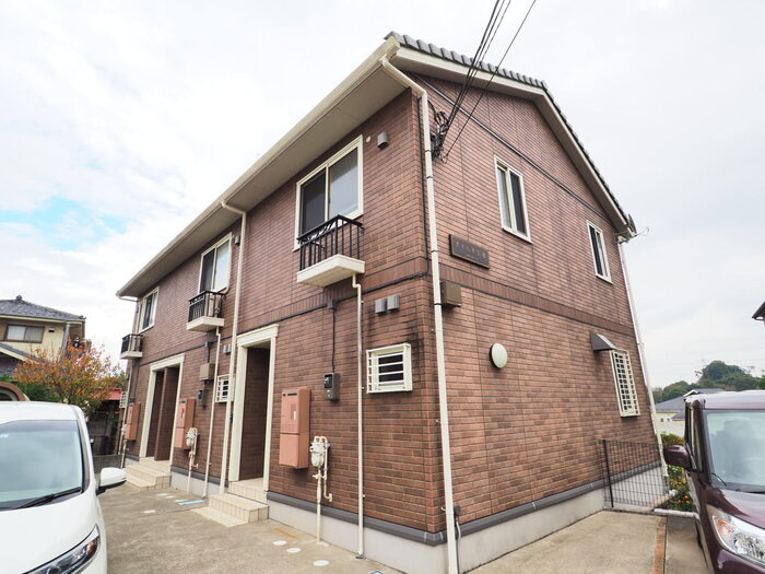 川崎市麻生区黒川のアパートの外観