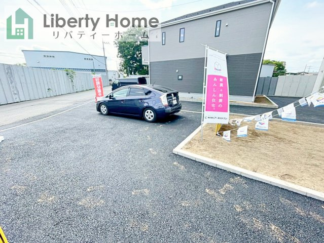 古河市諸川第9　新築戸建　3号棟の駐車場