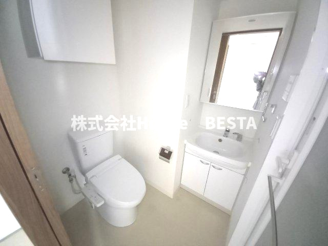 エステムコートみなと元町THE FIRST の洗面所