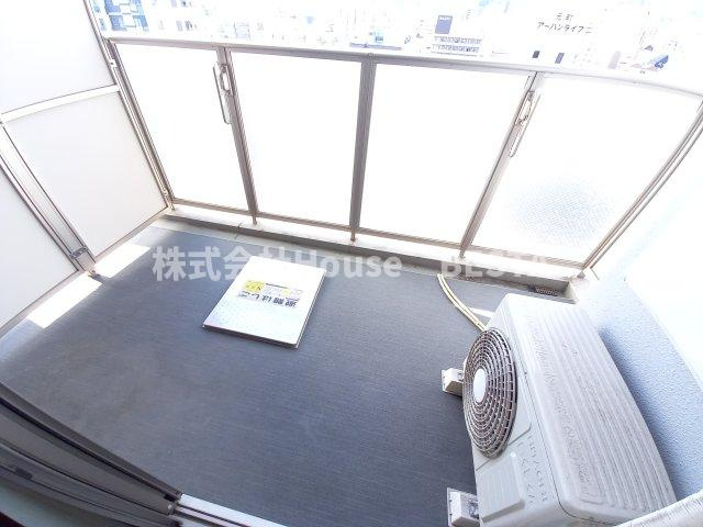 エステムコートみなと元町THE FIRST のバルコニー