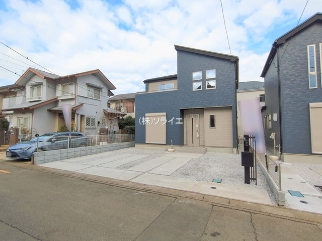 所沢市中富南4期　全8棟　新築戸建　グラファーレデザインの外観
