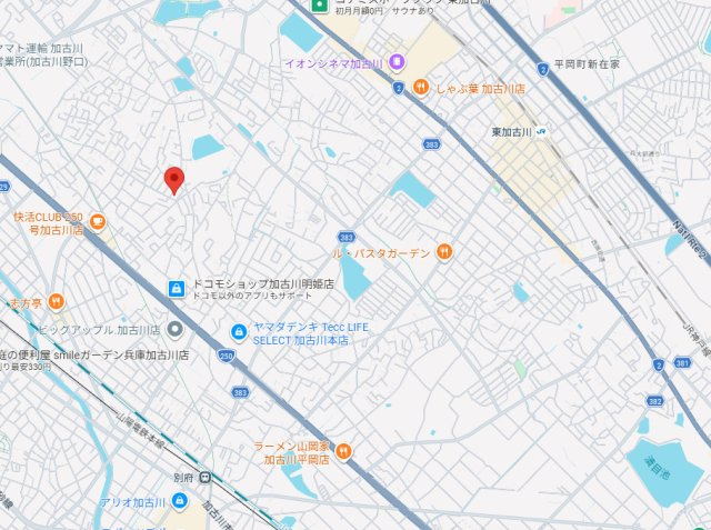 【地図】 | 加古川市野口町長砂　土地