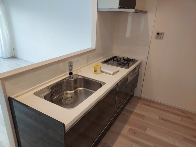 チェリーデ宝塚のキッチン|食洗機付きシステムキッチン