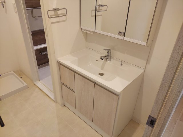 チェリーデ宝塚の独立洗面台|洗面化粧台