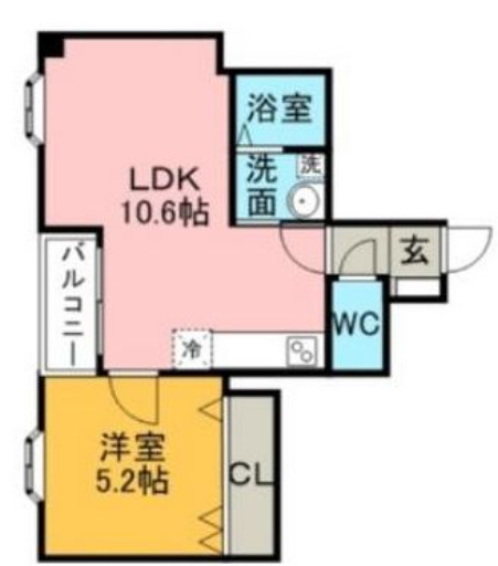 グランデージ中央町の間取り