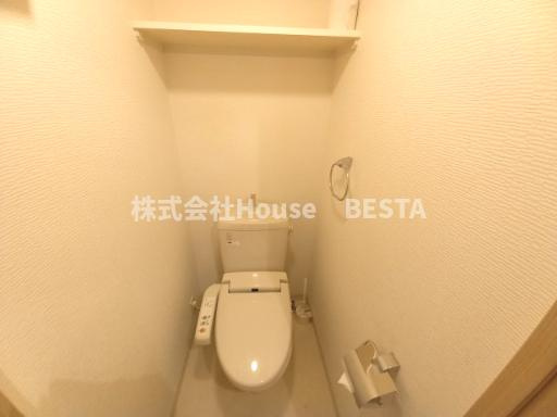 エステムコート三宮駅前ラ・ドゥーのトイレ