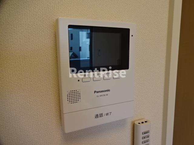 ヴェルジェⅤのセキュリティ|モニター付インターホン(イメージ)