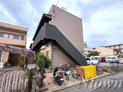【外観】 | ブランノワール本陣S棟 | おしゃれな外観です