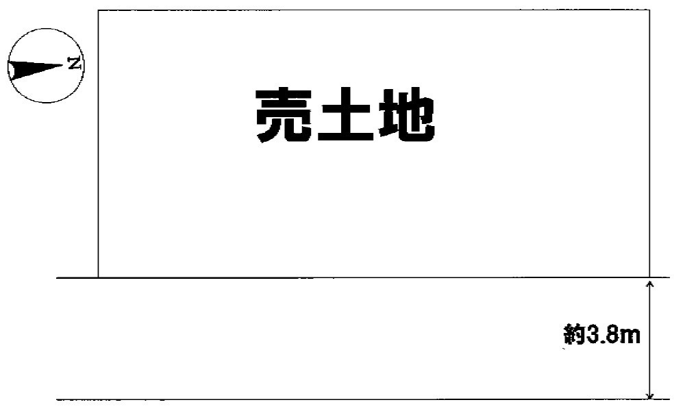 佐伯区三宅5丁目の土地図