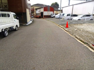 【前面道路含む現地写真】 | 川西市滝山町12-14　建築条件無土地