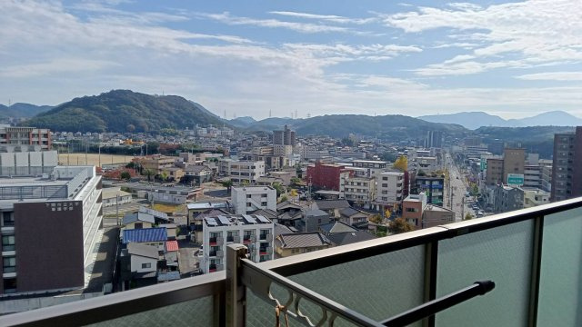 アーデントクレイル山の田本町の展望