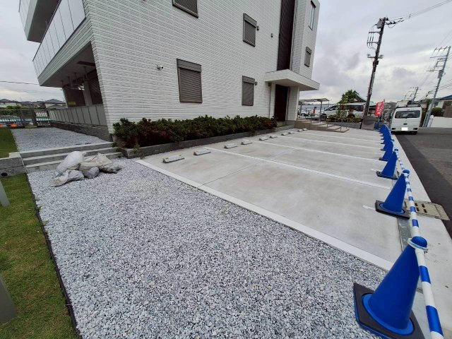 リビオンの駐車場