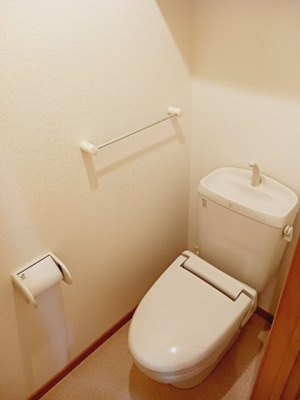 【トイレ】 | ソレイユＢ | トイレもきれいです