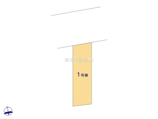 杉並区高井戸東2丁目 全1棟の区画図