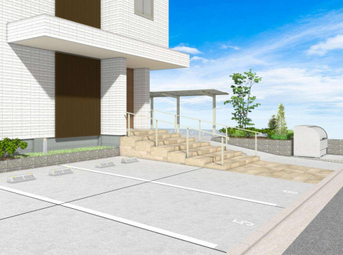 （仮称）港南台２丁目メゾンの駐車場