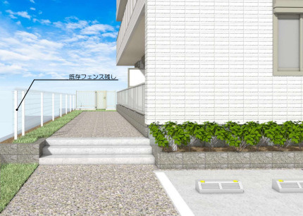 （仮称）港南台２丁目メゾンのエントランス