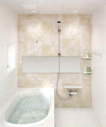 （仮称）港南台２丁目メゾンの浴室|設置予定パンフレット写真※実物と異なる可能性がございます