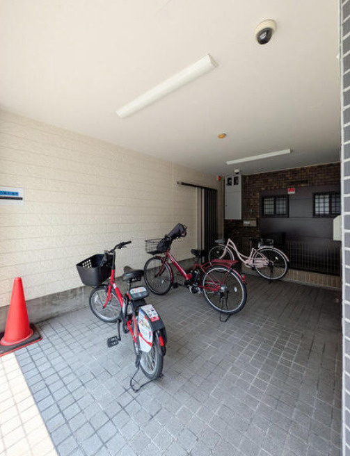 メゾン・デパールのその他共用部分|メゾン・デパール　駐輪場