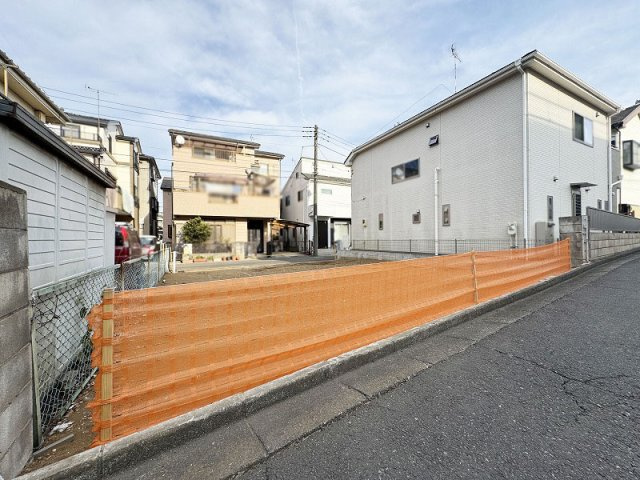 【外観】 | ふじみ野市駒西1丁目　新築一戸建住宅　全1棟　(ふじみ野店) | 2026年2月撮影/二方道路に面し開放的な立地の建築条件付売地です！