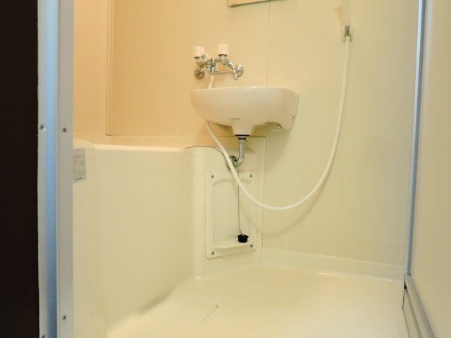 ヴィラサカイの浴室