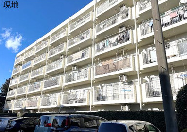 川越シティハイツの外観