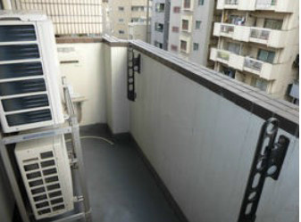 ルミエールマンションのバルコニー