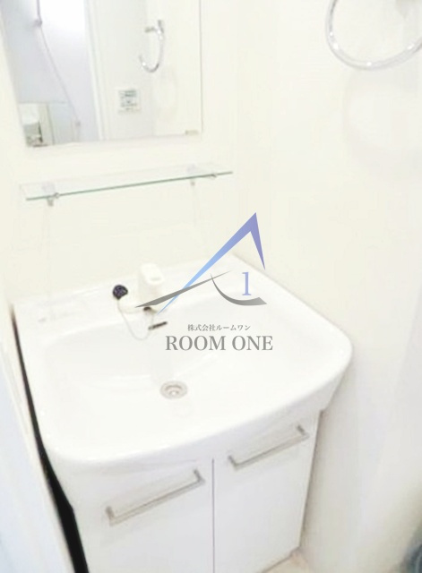 グランフォース町屋の洗面所|洗面台です。