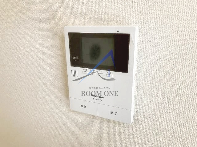 グランツハイトのセキュリティ|モニター付きインターホンです。