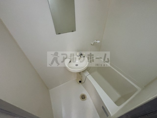 キャッスルエビスの浴室