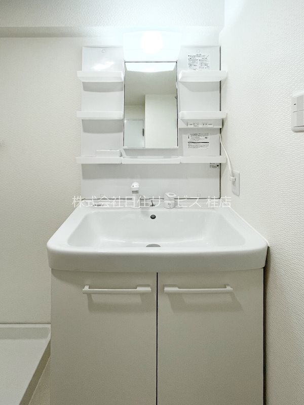 メイゾン桂東の独立洗面台