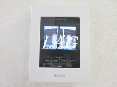 【セキュリティ】 | ＣＯＭＨＯＵＳＥⅡ | モニター付きインターフォンです。