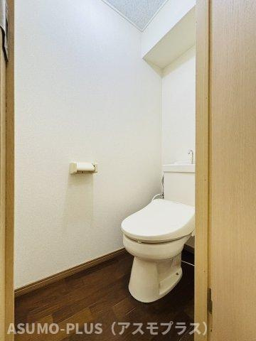 筑紫野市原田４丁目のアパートのトイレ|別号数タイプ