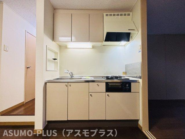 筑紫野市原田４丁目のアパートのキッチン|別号数タイプ
