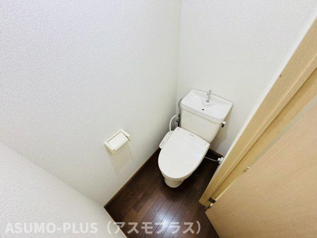 筑紫野市原田４丁目のアパートのトイレ|別号数タイプ