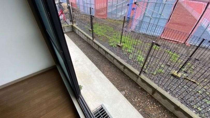 アステリアBのバルコニー