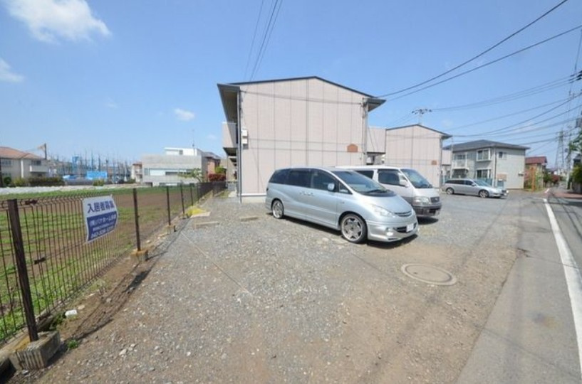 アステリアBの駐車場