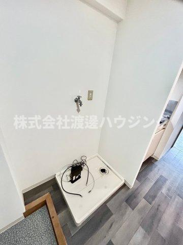 シャルムマンションの設備|室内洗濯パン