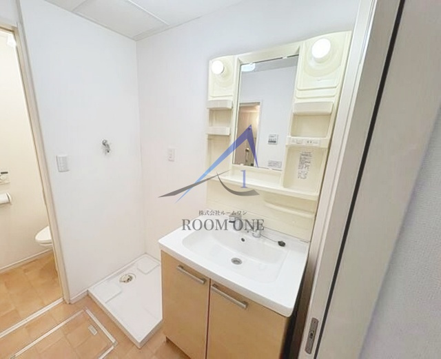 ベルコート千田の洗面所|洗面台です。