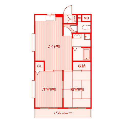 リバ一シティ中山B棟