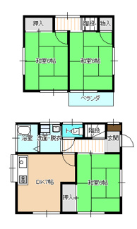 【間取り】 | オレンジハウス