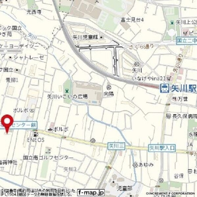 【地図】 | サニーグレイス国立(サニーグレイスクニタチ)